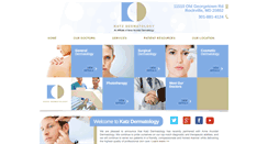 Desktop Screenshot of katzdermatology.com